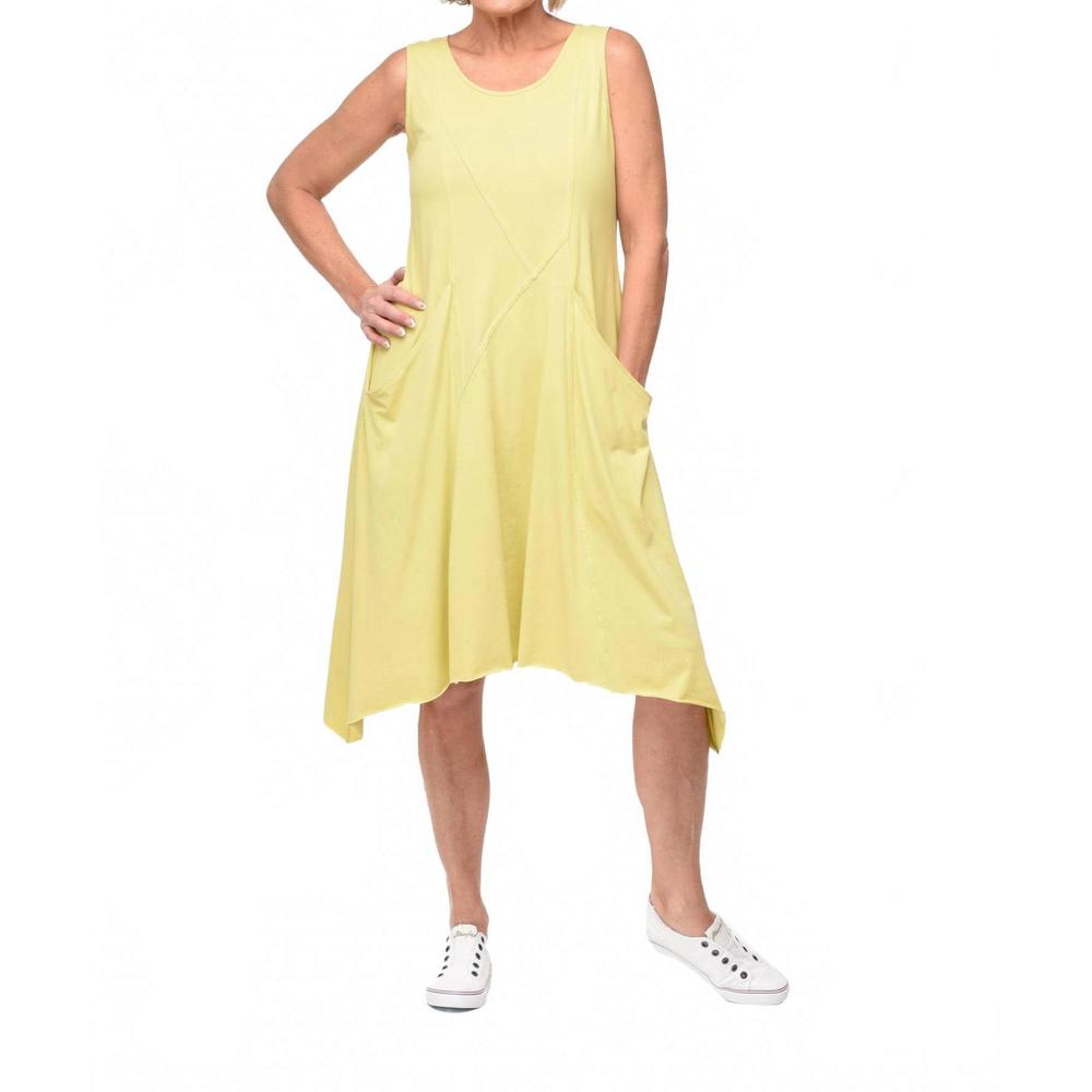 NEW TULIP CLOTHING emmy dress in lime